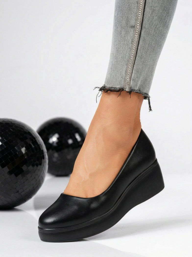 Heaven Fekete Női Alkalmi Cipő #17056