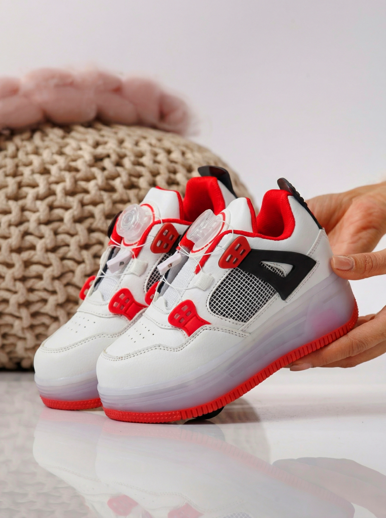 Görkorcsolya piros öko bőrből készült Helys2 #24574