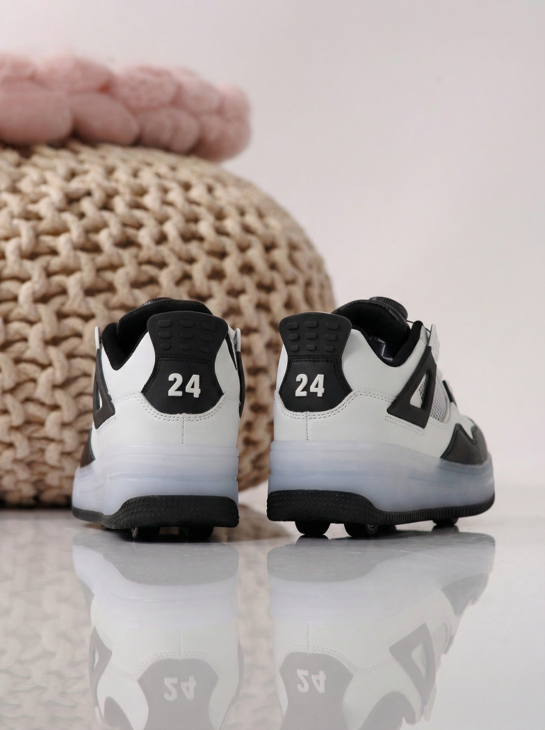 Görkorcsolya fehér öko bőrből készült Helys2 #24573