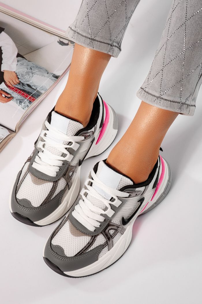 Női fehér tornacipő ökobőrből Amy #24604