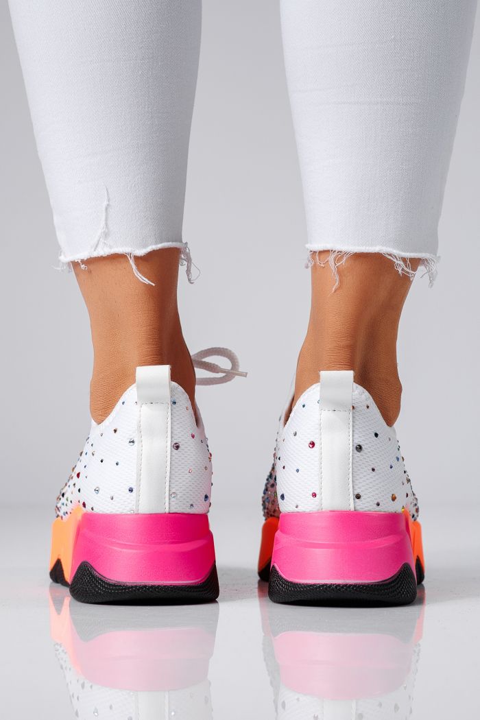 Többszínű női textil tornacipők Maria #24607