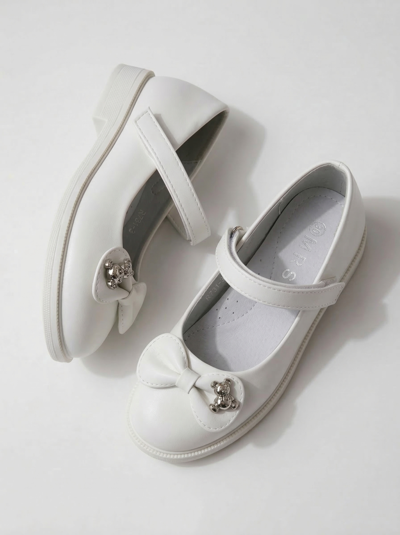 Lány Cipők fehér öko bőrből készült Lorete2 #24627