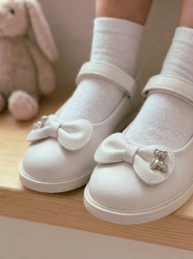 Lány Cipők fehér öko bőrből készült Lorete2 #24627