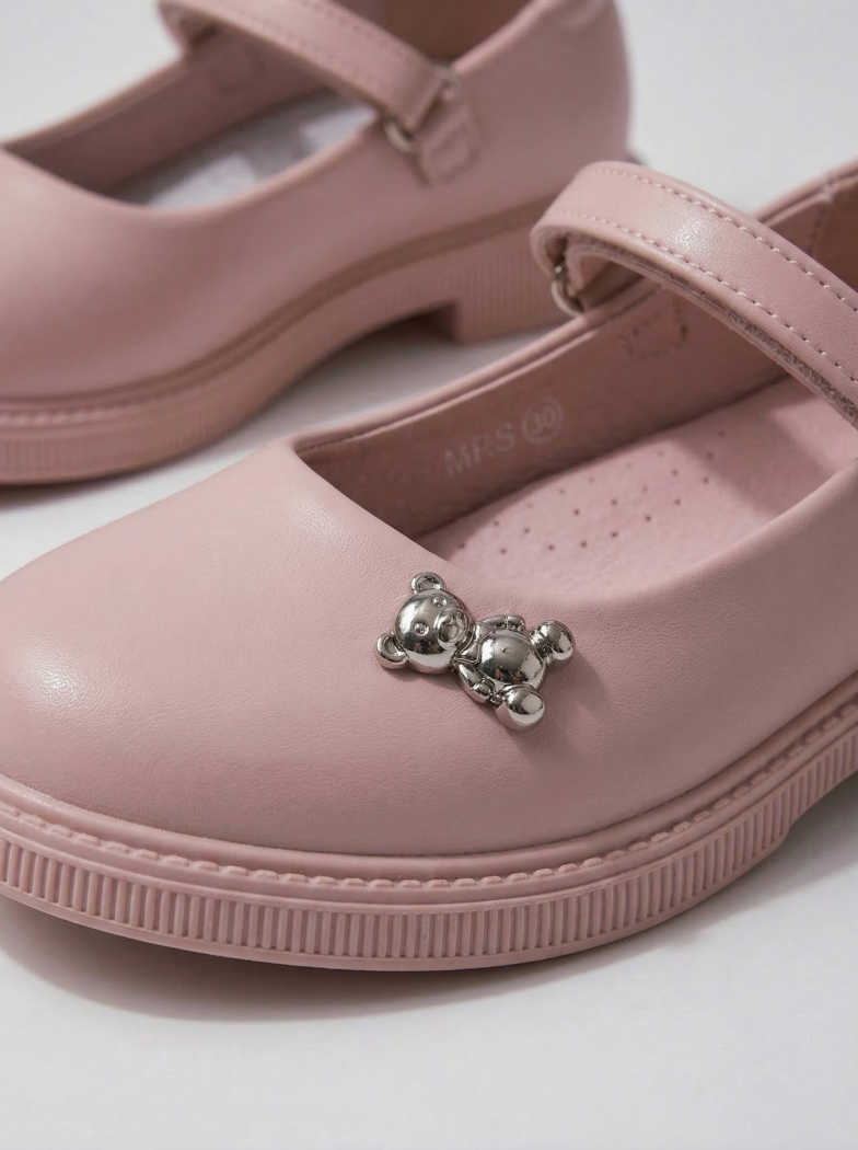 Lány Cipők rózsaszín öko bőrből készült Maria2 #24634