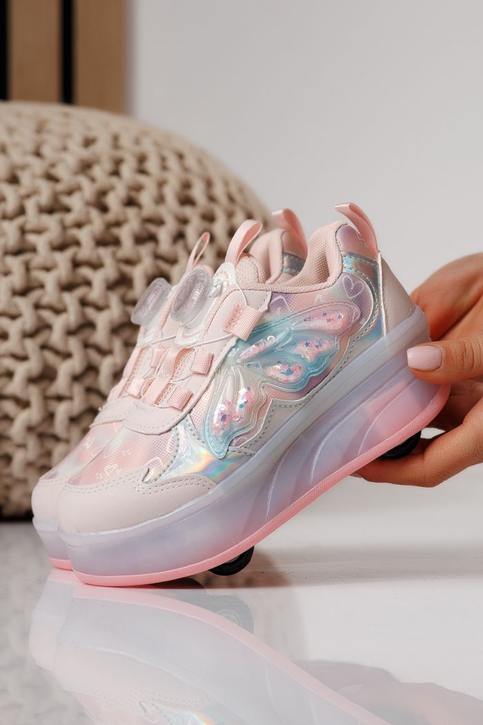 Görkorcsolya rózsaszín textil anyagból készült Helys3 #24869