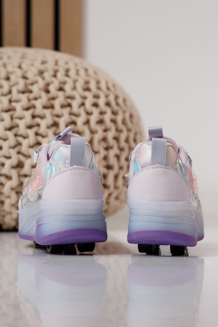 Görkorcsolya mályvaszínű textil anyagból készült Helys3 #24868