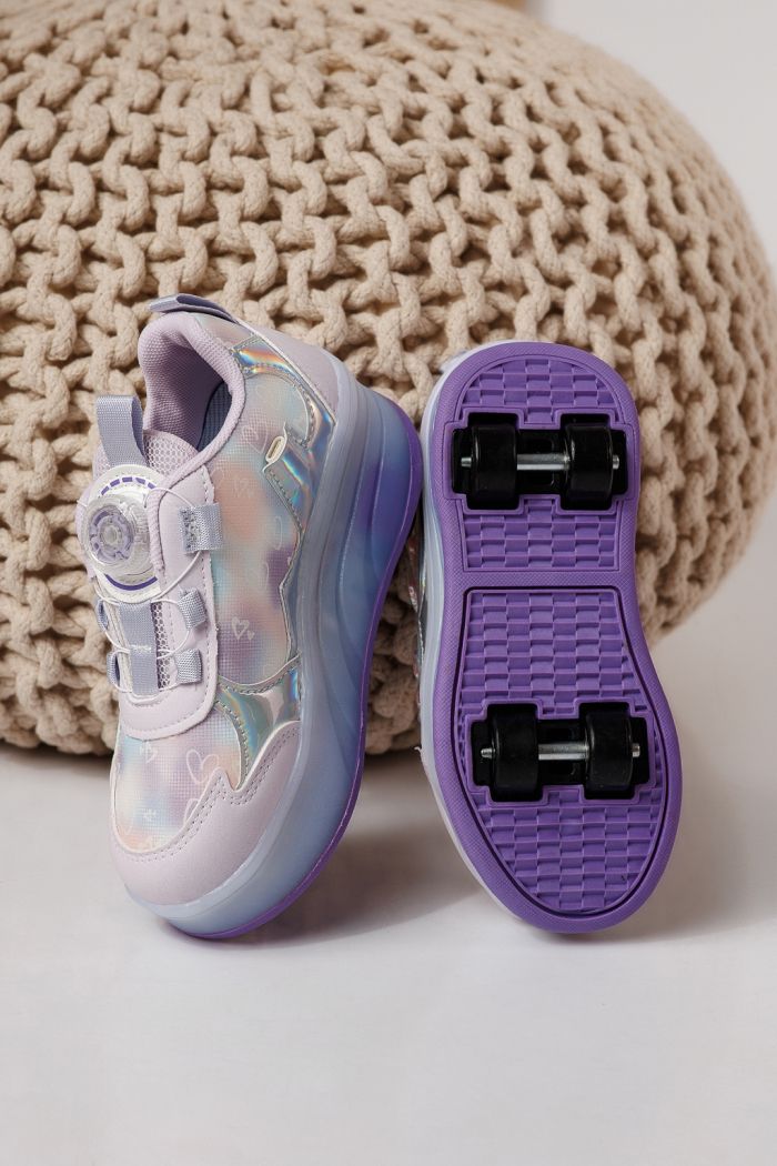 Görkorcsolya mályvaszínű textil anyagból készült Helys3 #24868