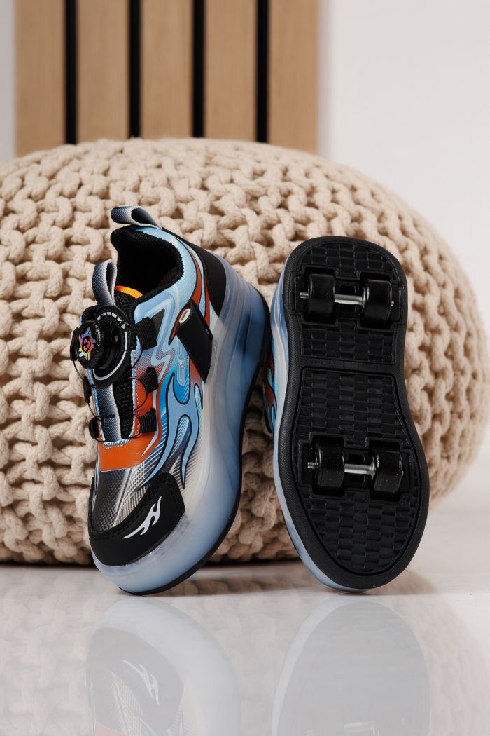 Görkorcsolya piros textil anyagból készült Helys3 #24866