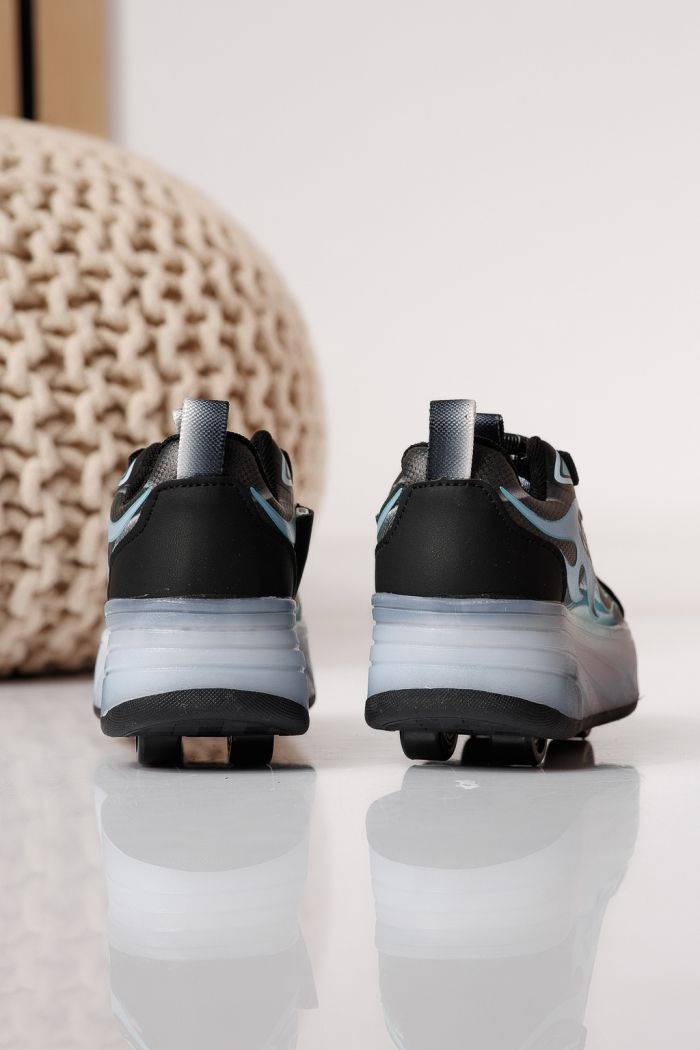 Görkorcsolya kék textil anyagból készült Helys3 #24867