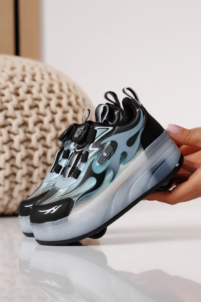 Görkorcsolya kék textil anyagból készült Helys3 #24867