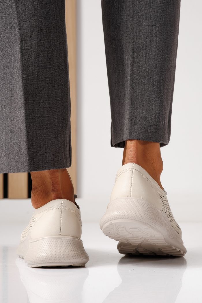 Női alkalmi cipők bézs  öko bőrből készült Gilda #24941