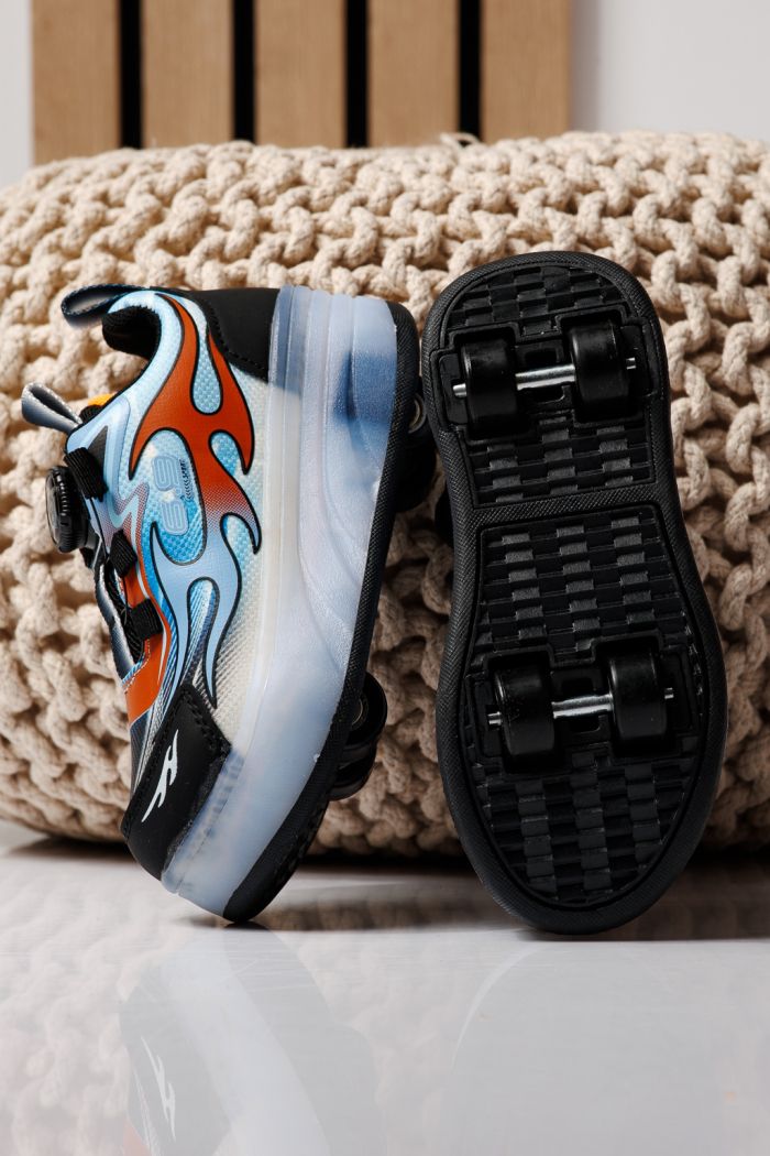 Görkorcsolya piros textil anyagból készült Helys3 #24866