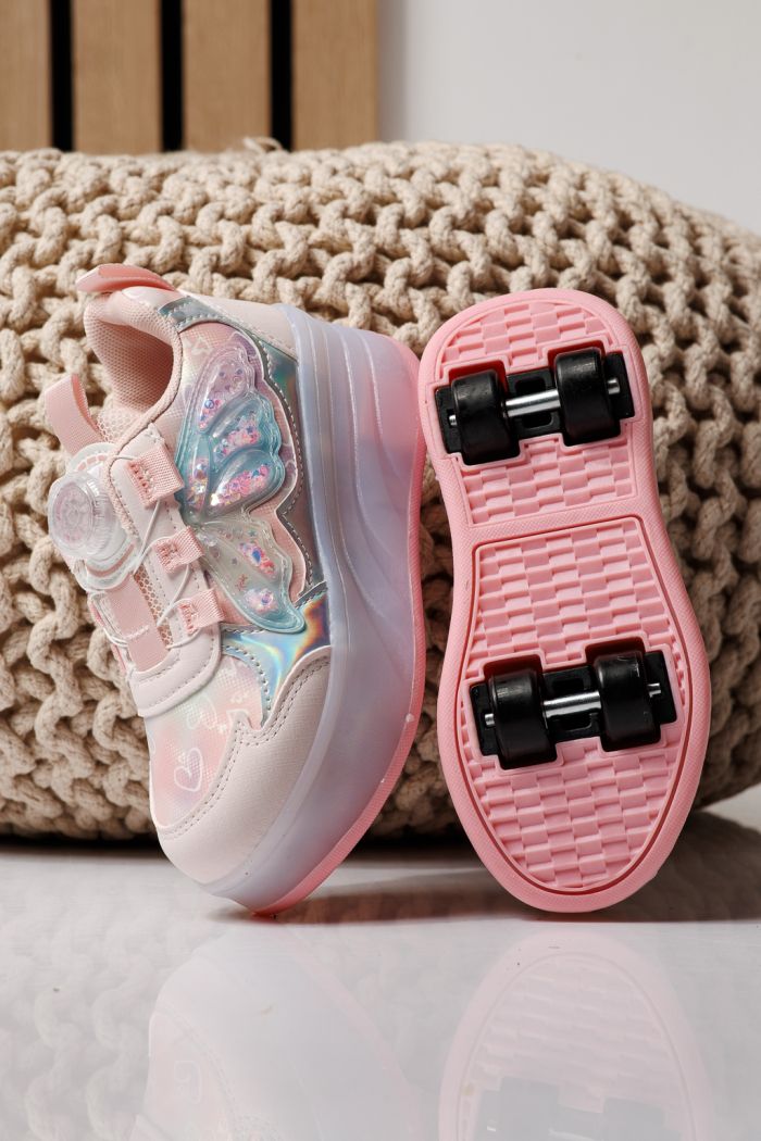 Görkorcsolya rózsaszín textil anyagból készült Helys3 #24869