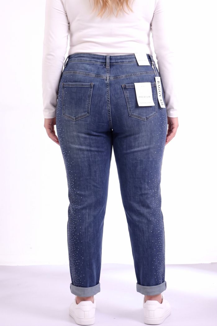 Női Baggy Fit Farmernadrágok Avia Kék #A1460