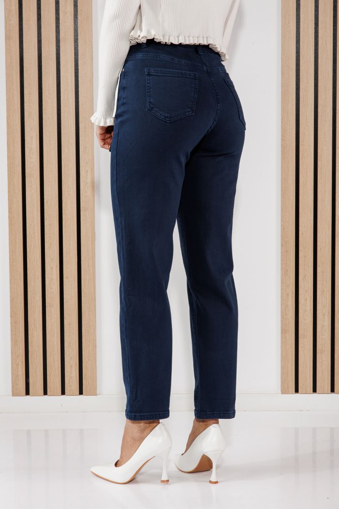 Női Baggy Fit Farmernadrágok Sarah Kék #A1464