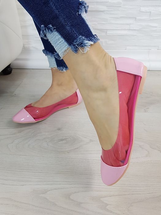 Alkalmi cipő rózsaszín Erika #879K