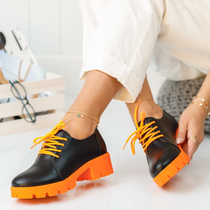 Narancssárga alkalmi cipő Audrey #375M