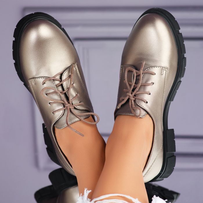 Дамски ежедневни обувки Marena Сив #7082M