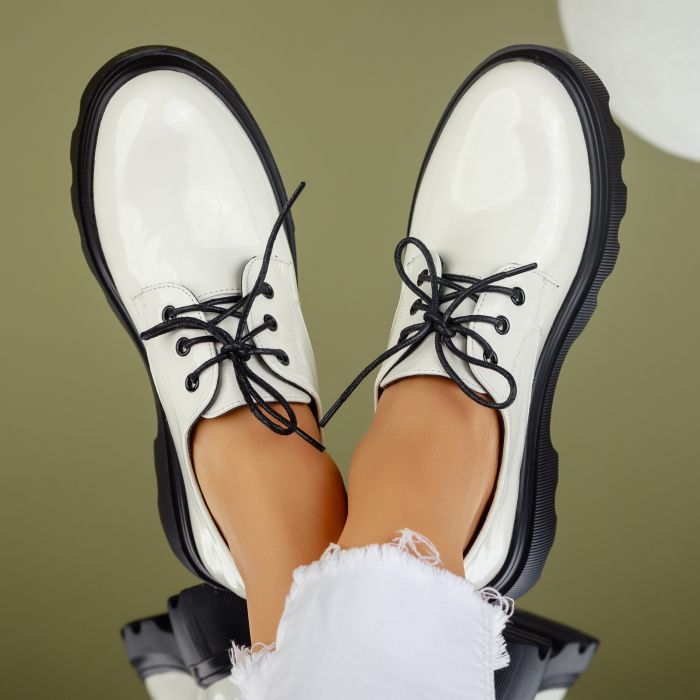 Alkalmi cipő Fehér  Dorika #7187M