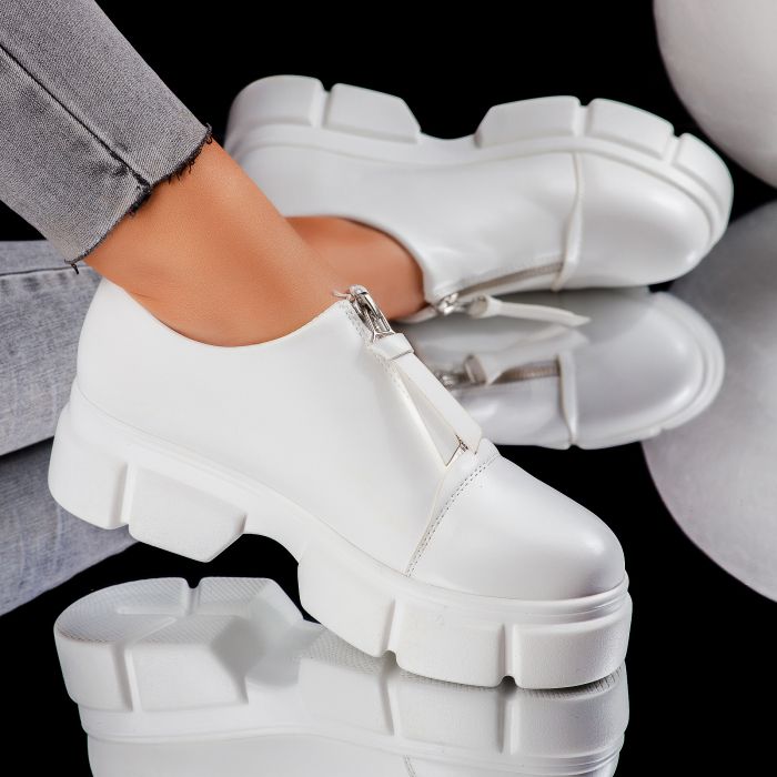 Alkalmi cipő Fehér Blanca #7371M