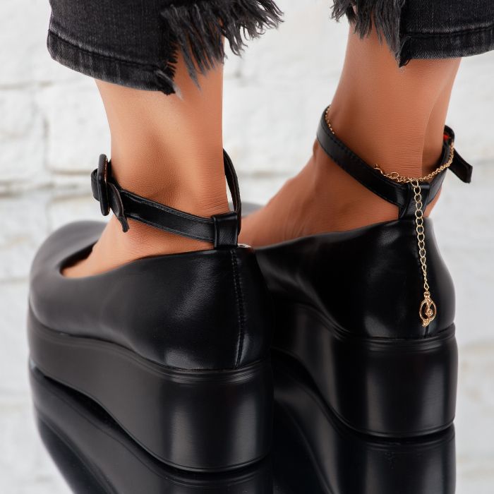 Alkalmi cipő Fekete Aimee #8956M