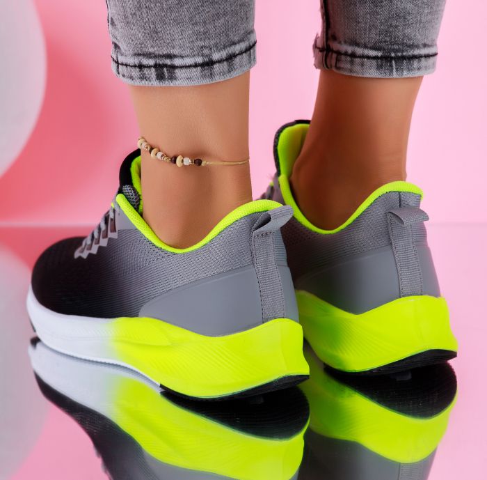 Дамски спортни обувки Tabita Сиво #9190