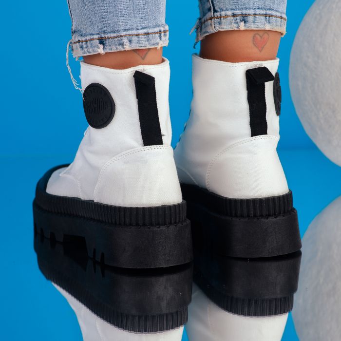 Дамски спортни обувки Celine Черно и бяло #9152