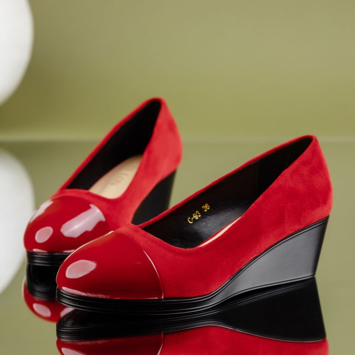 Alkalmi cipő Piros Jimena3 #9338