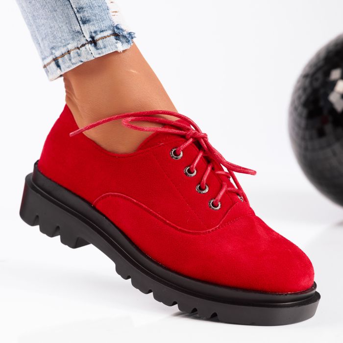 Arianna Női Piros Alkalmi Cipő #9271
