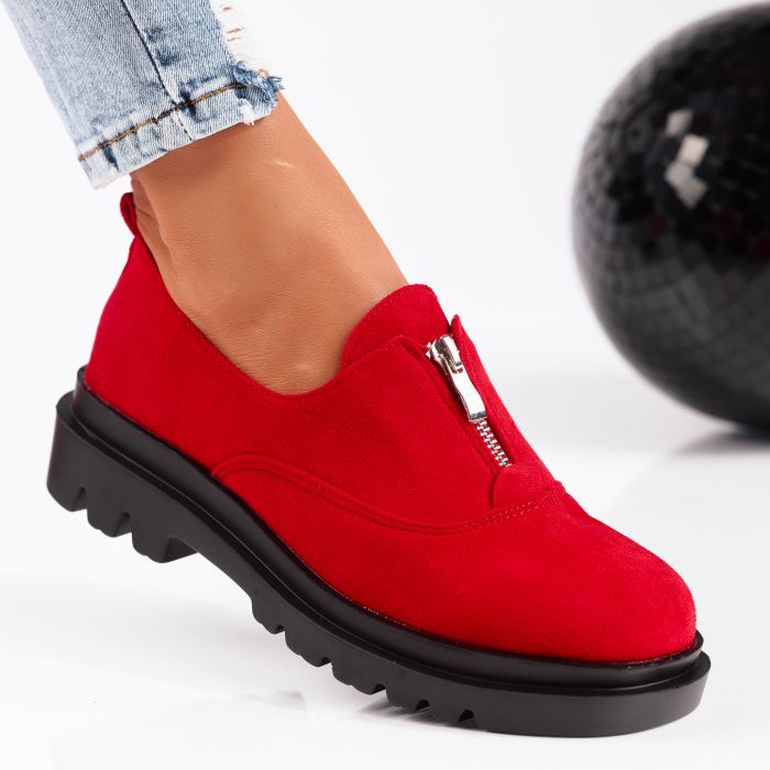 Melanie Női Piros Alkalmi Cipő #9260