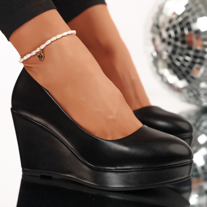 Jade Női Fekete Alkalmi Cipő #9413