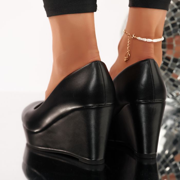Jade Női Fekete Alkalmi Cipő #9413