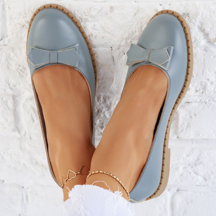 Leah Női Kék Alkalmi Cipő #9859