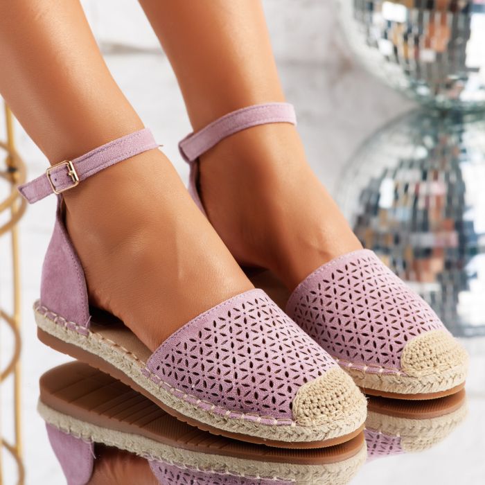 Дамски сандали Daisy лилаво #10370