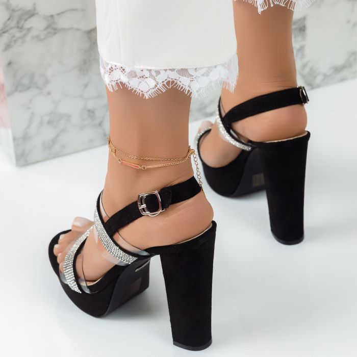 Дамски сандали с ток Vivienne херпоц  #11141