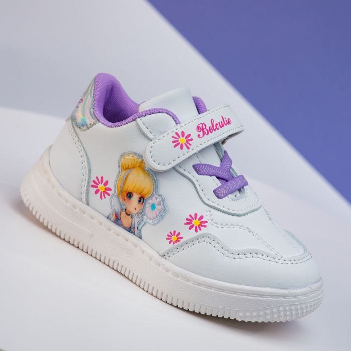 Спортни обувки за деца Vanda2 Бяло/лилаво #12156