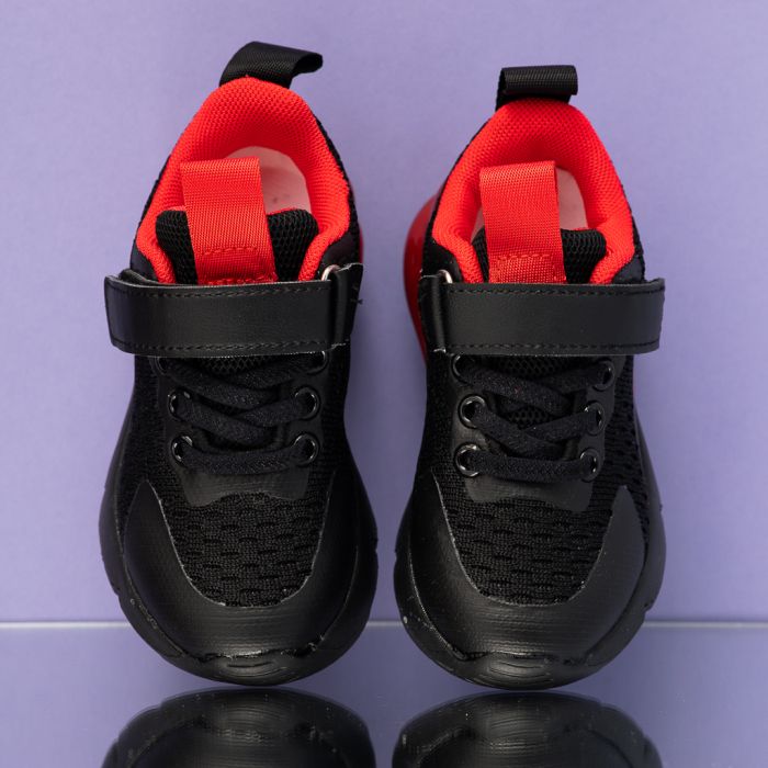 Спортни обувки за деца Emery черен/Червен #12270
