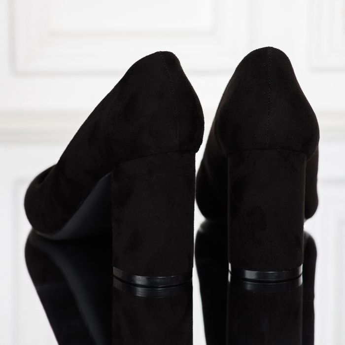 Дамски обувки с ток Daria Черно #12362