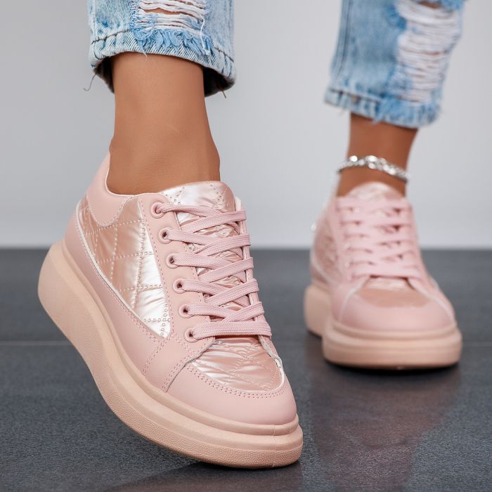 Дамски спортни обувки Ariana Розово #12485